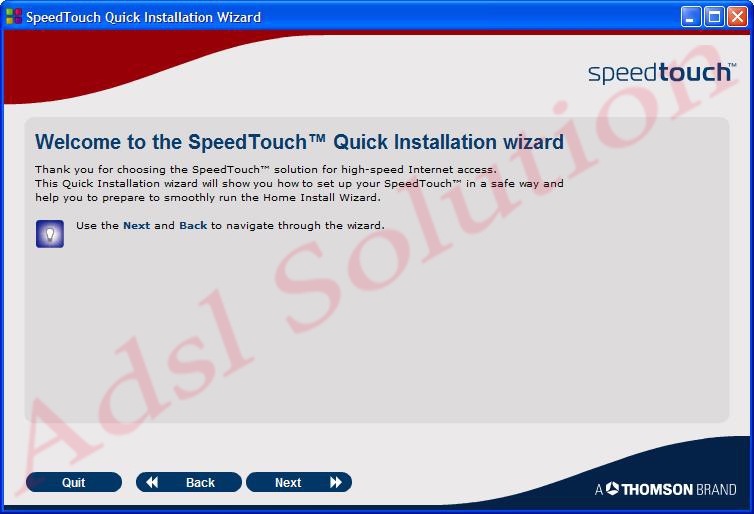 SpeedTouch 585(v6) Manuale Configurazione Adsl